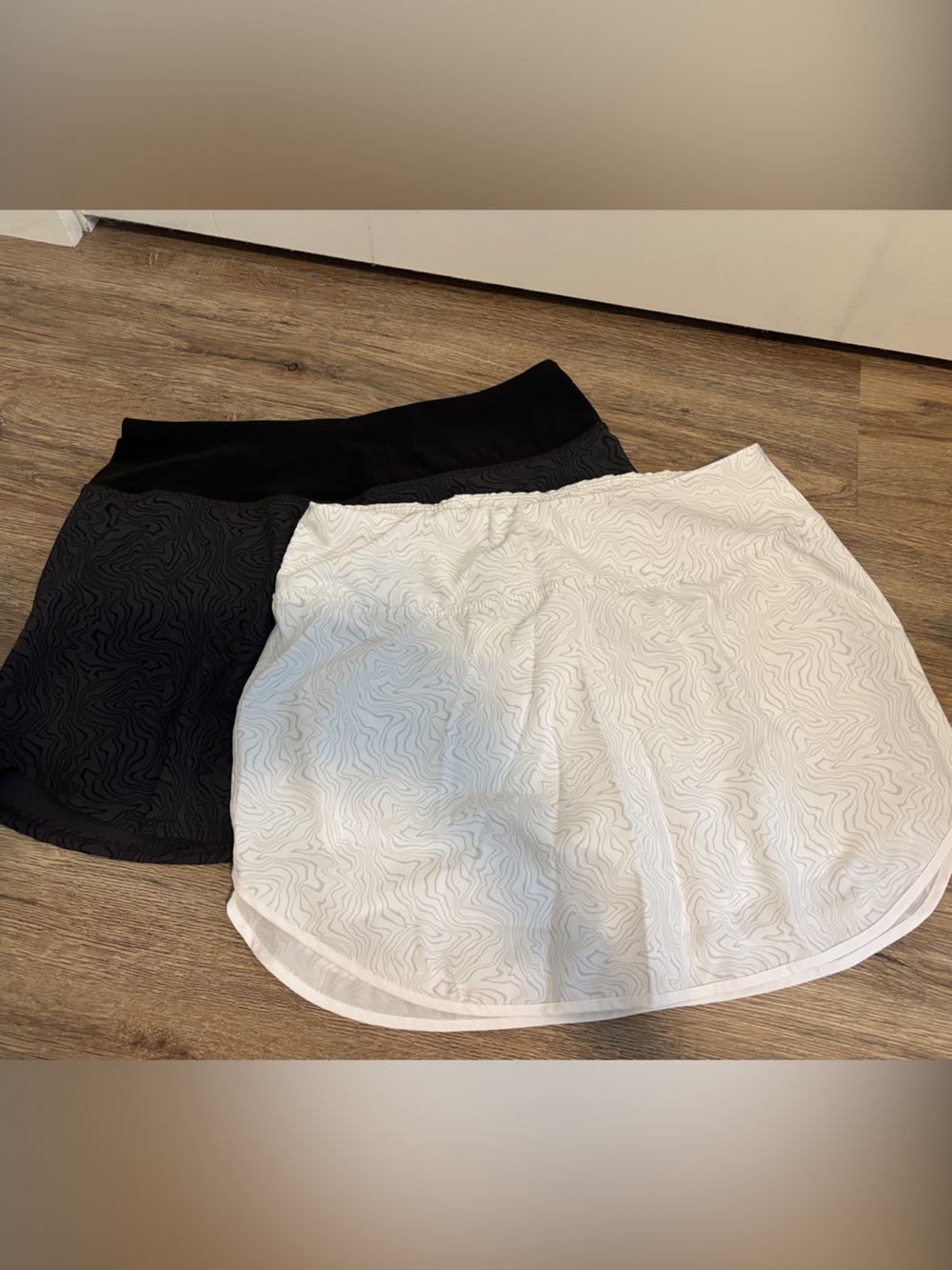 Etonian Skirt Duo — Black and White Skirt